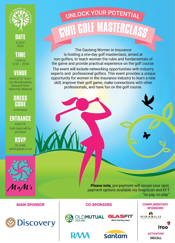 Gauteng Women In Insurance: Golf Masterclass for Non-Golfers – Gauteng ...